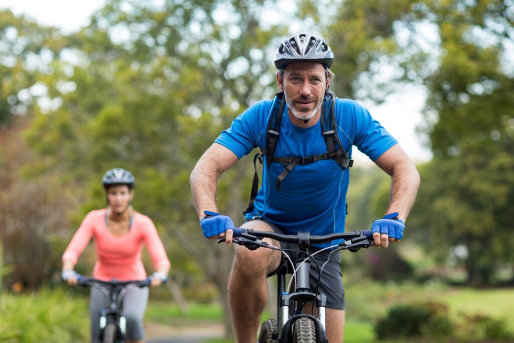 Deportes y pareja: ciclismo