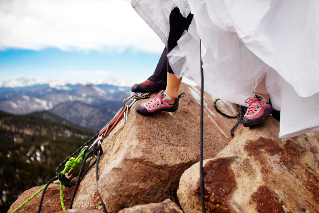 Deporte y parejas: escalada