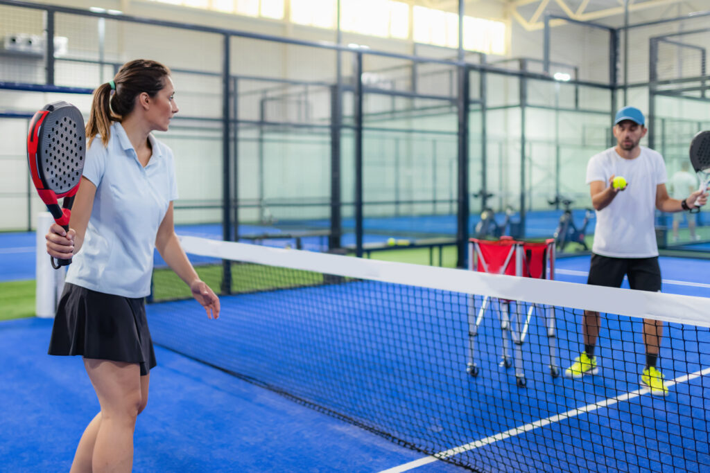 Deporte y parejas: pádel